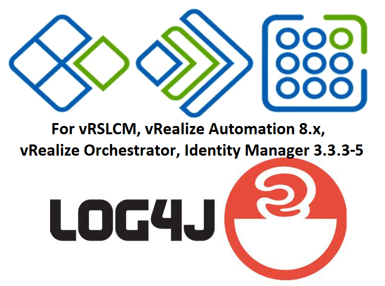 Log4j patch for vRealize Automation 8.x and vRealize Orchestrator 8.x (KB87120)